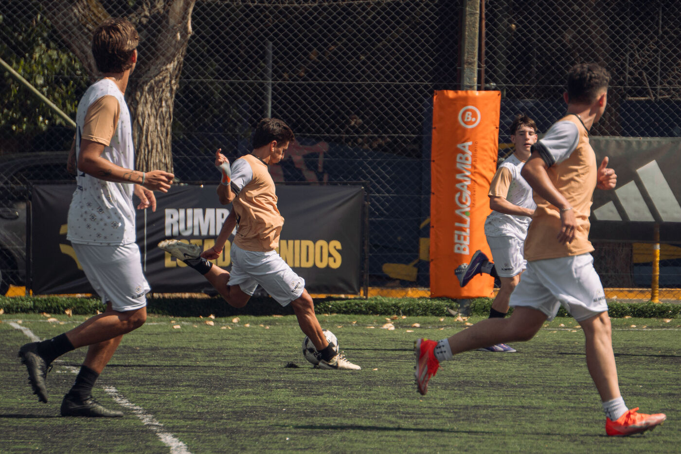 Jugadores en el showcase de Buenos Aires